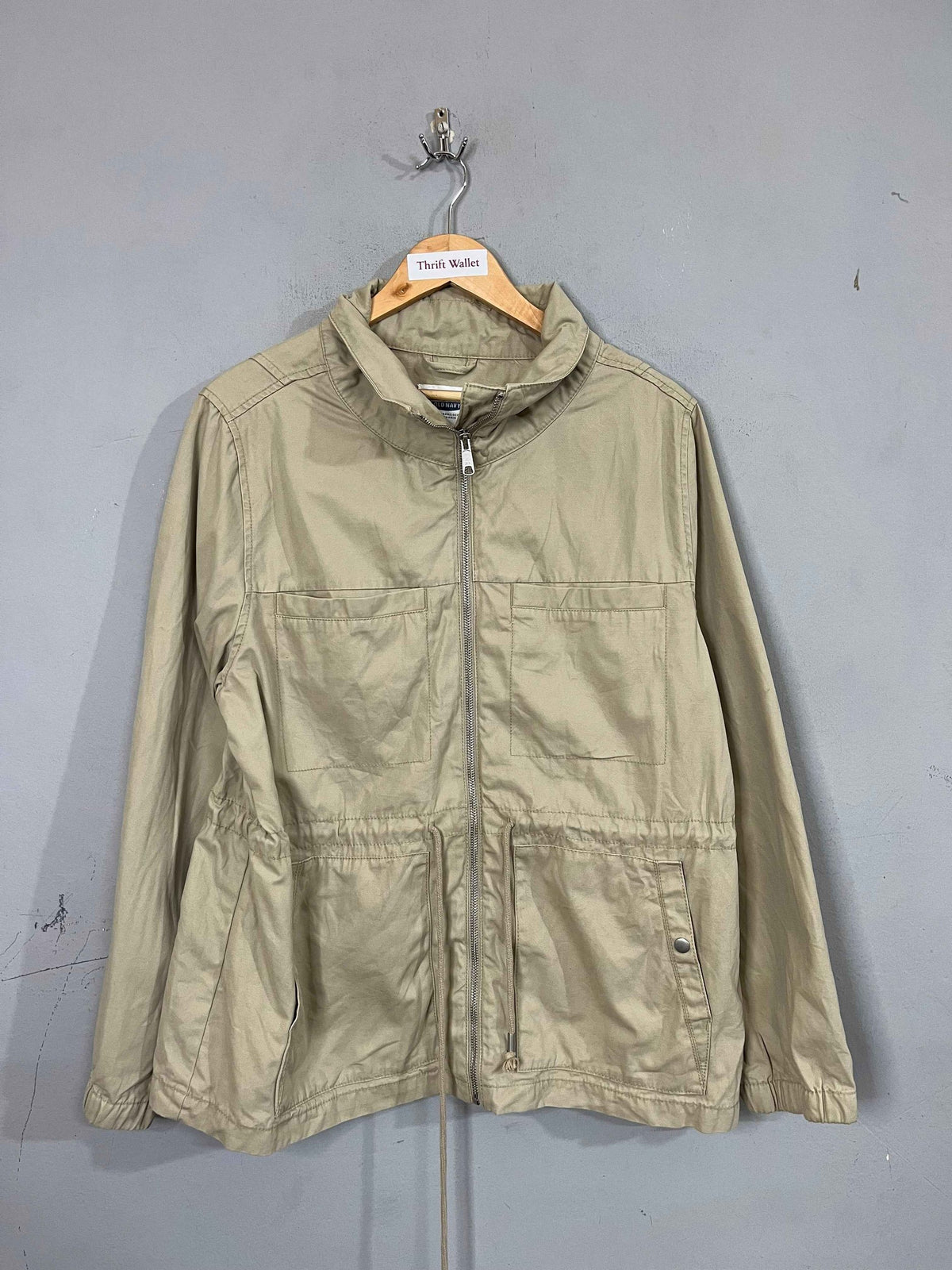 Jacket Vintage Streetwear Oversized Olo Navy