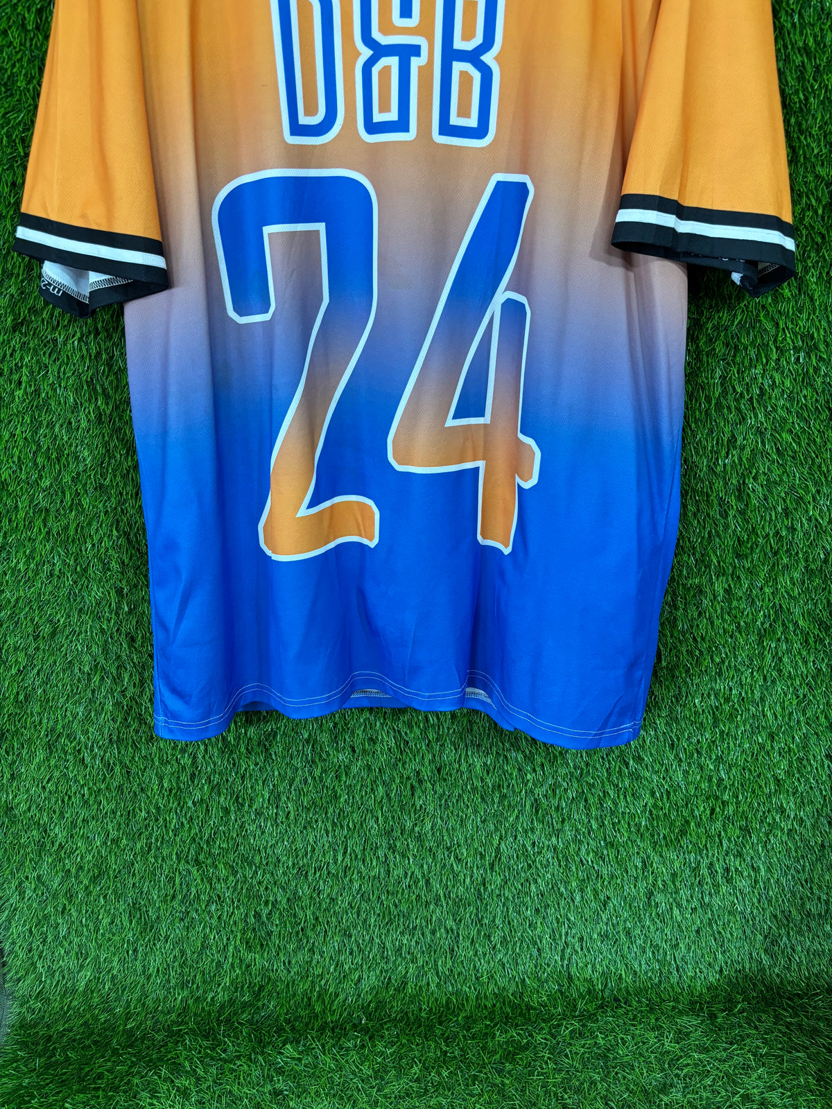 Half Sleeve Jerseys Retro / Throwback Streetwear Oversized - D&B 24