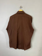 Half Sleeve Shirts Retro Distressed Ward Action
