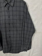 Flannel Shirt Vintage Streetwear IZOD