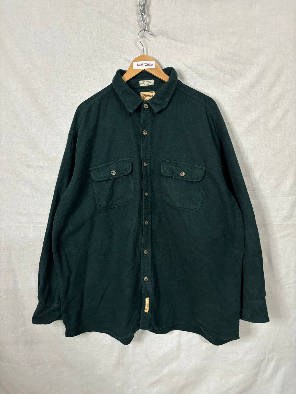 Flannel Shirt Vintage Streetwear Schmidt Work Wear