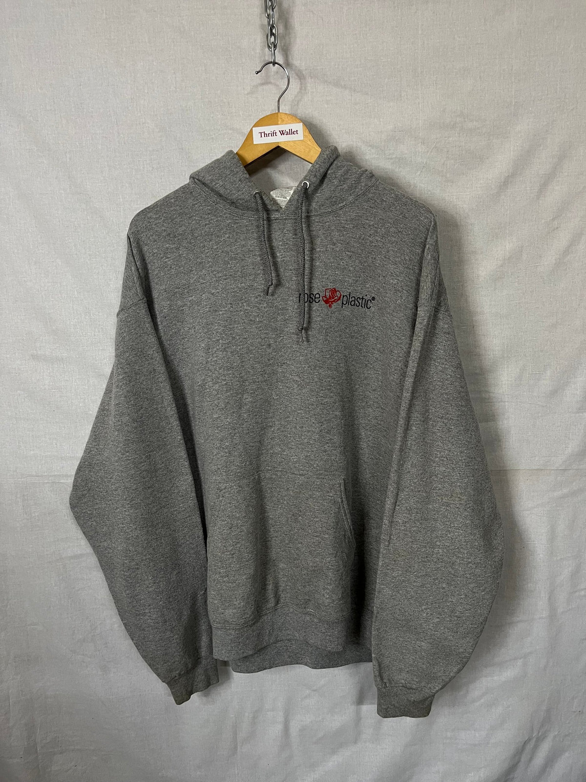 Hoodie Vintage Streetwear - Rose Plastic