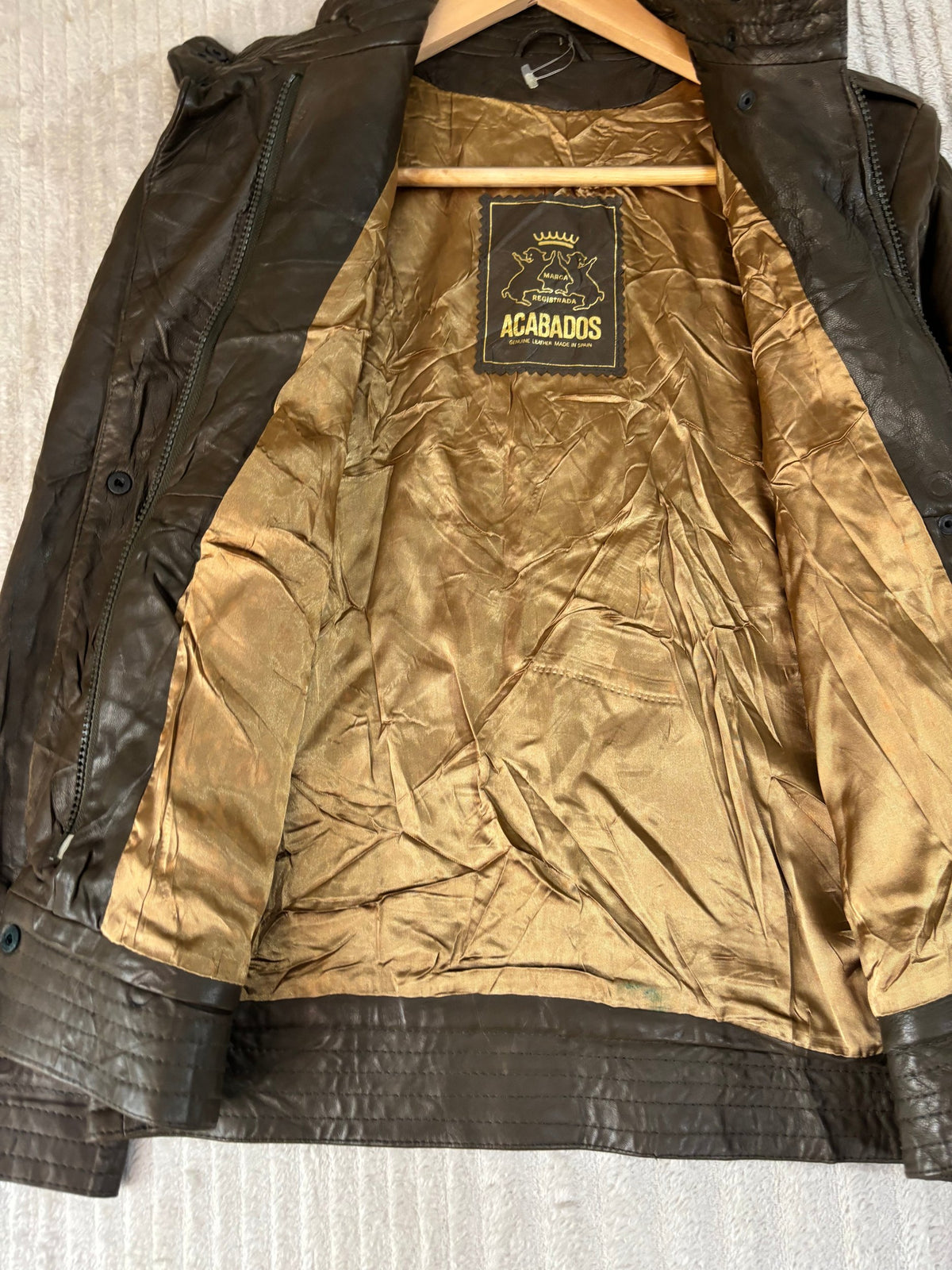 Leather Jackets Vintage Streetwear - Acabados