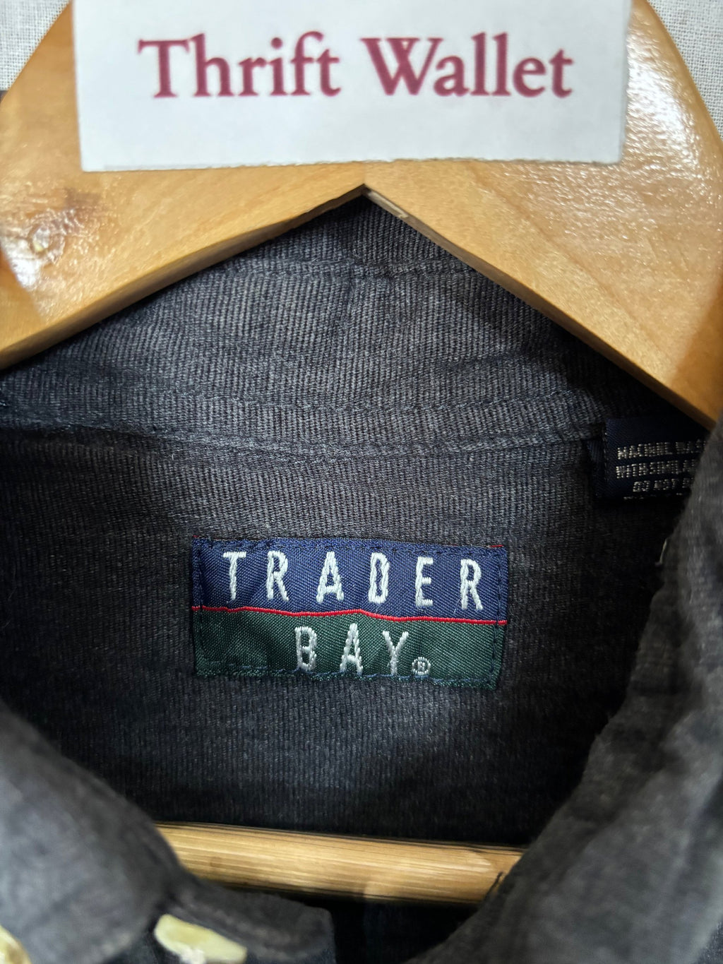 Flannel Shirt Vintage Streetwear Trader Bay