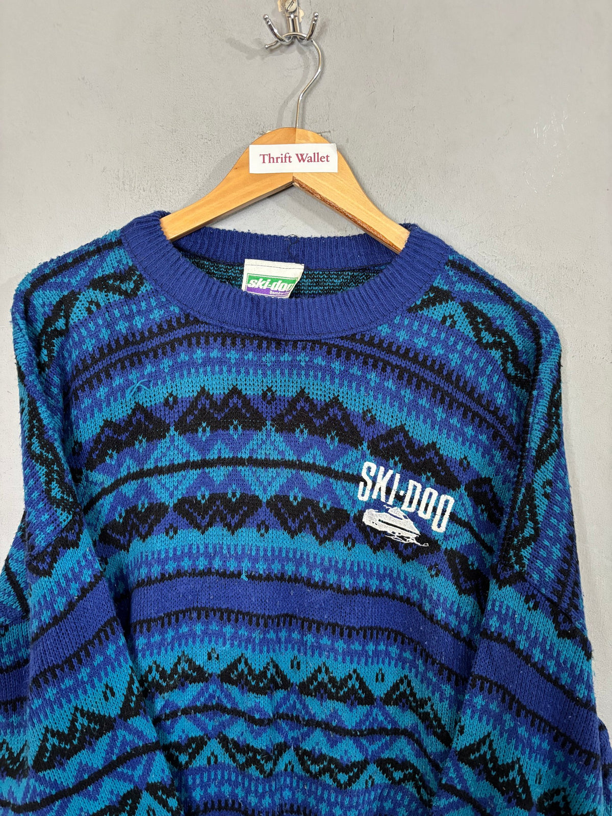 Cardigan Vintage Oversized - Ski doo
