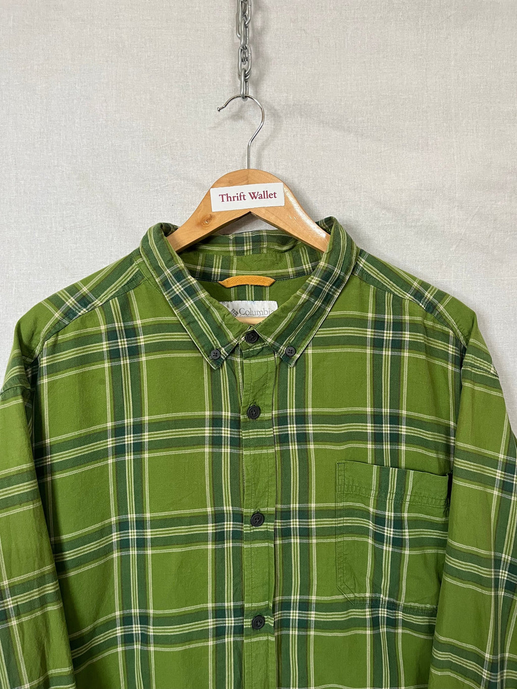 Flannel Shirt Vintage Streetwear Columbia