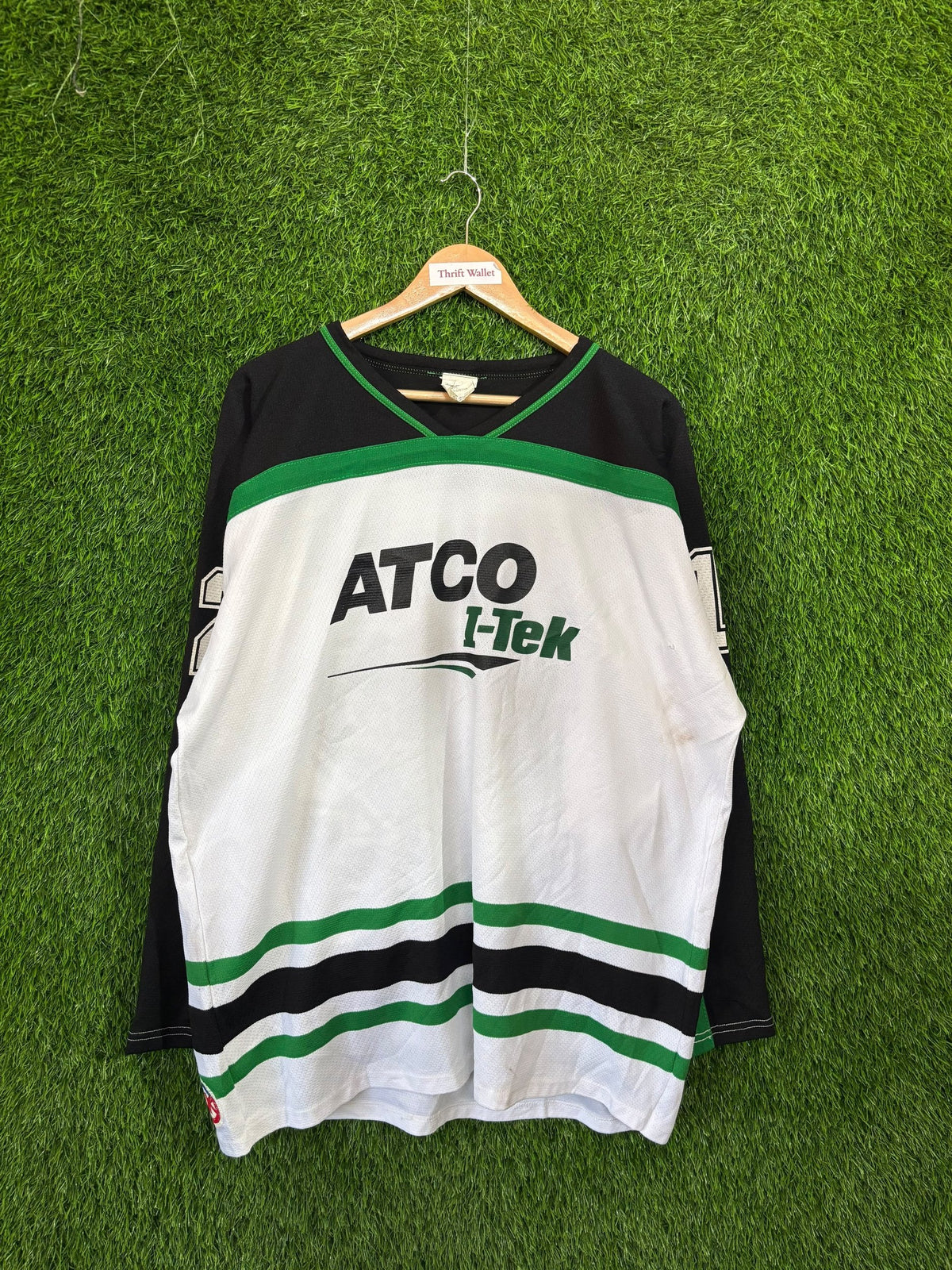 Ice Hockey Jerseys Vintage Streetwear Oversized - Atco I Tek 12