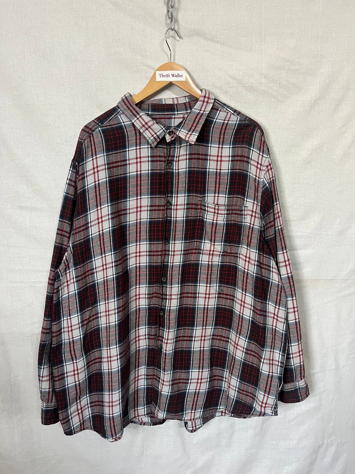 Flannel Shirt Vintage Streetwear Faded Glory