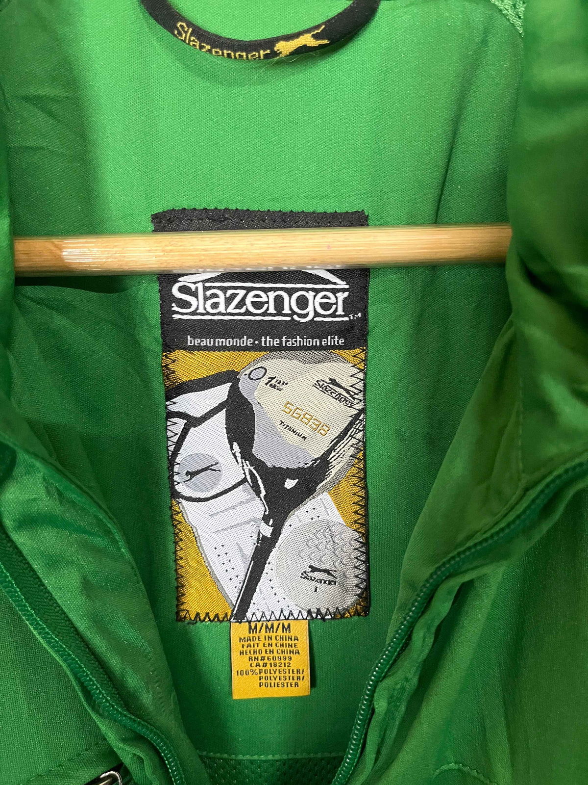 Jacket Vintage Streetwear Oversized Slazenger