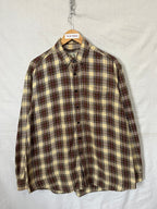 Flannel Shirt Vintage Streetwear LLBean