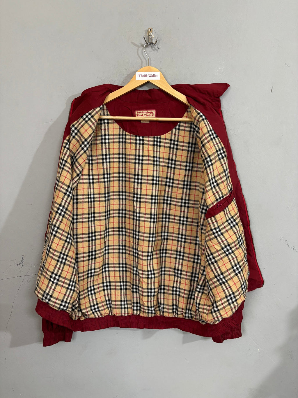 Jacket Vintage Oversized - Technology That Yields