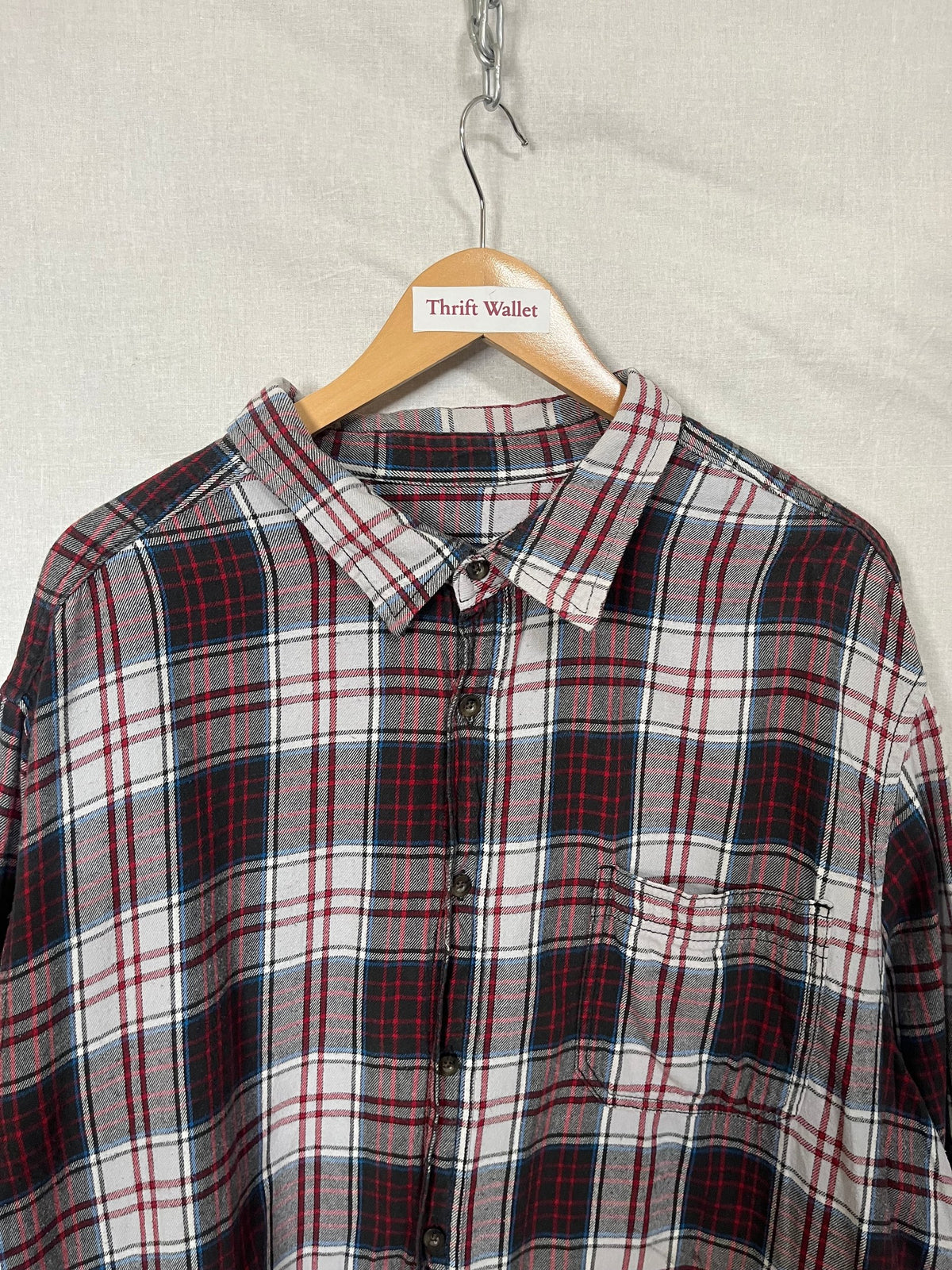 Flannel Shirt Vintage Streetwear Faded Glory