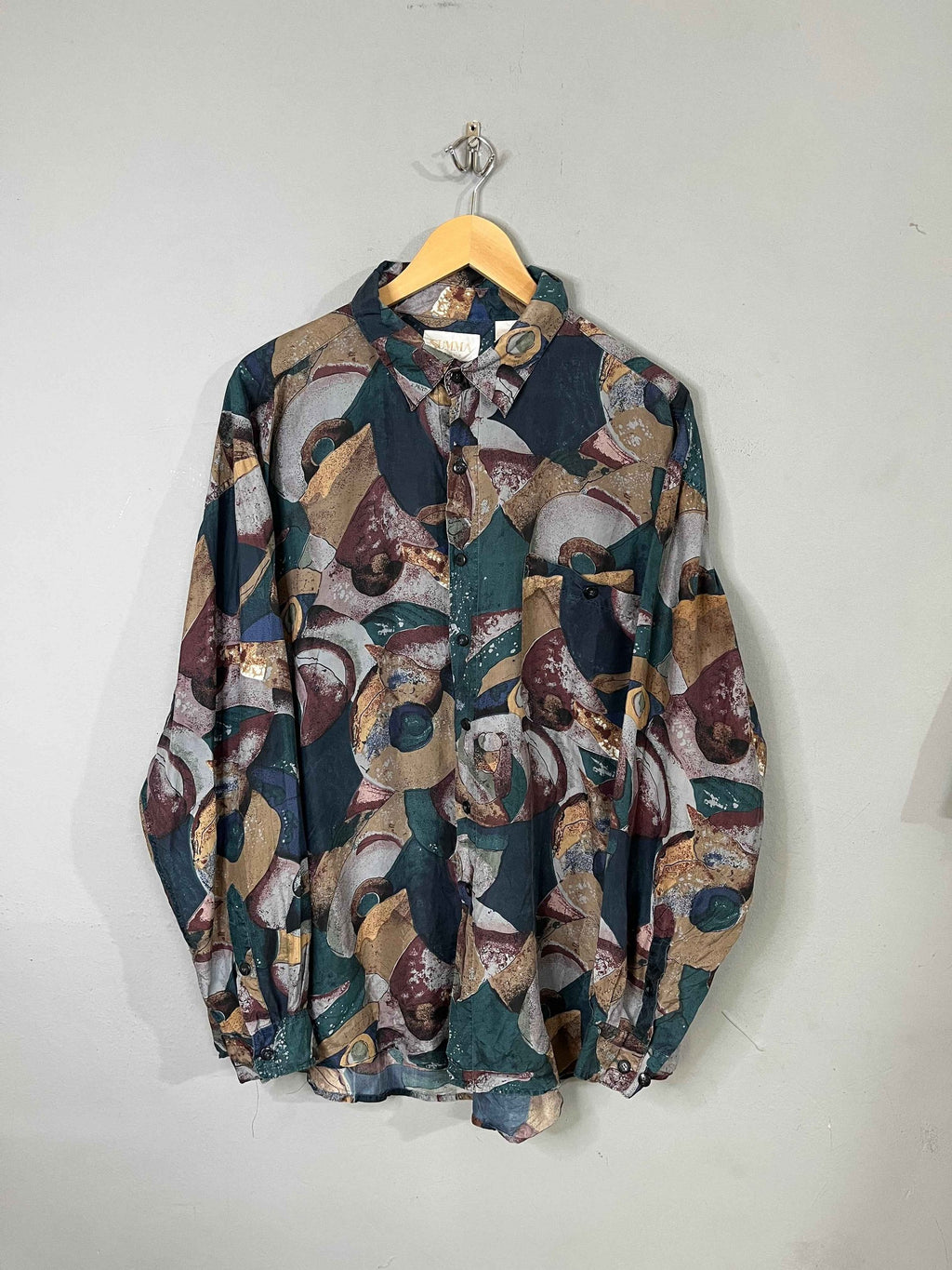 Full Sleeve Shirts Vintage Streetwear Summa