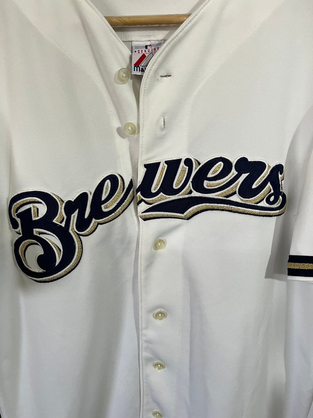 Baseball Jerseys Vintage Streetwear Oversized - Brewers