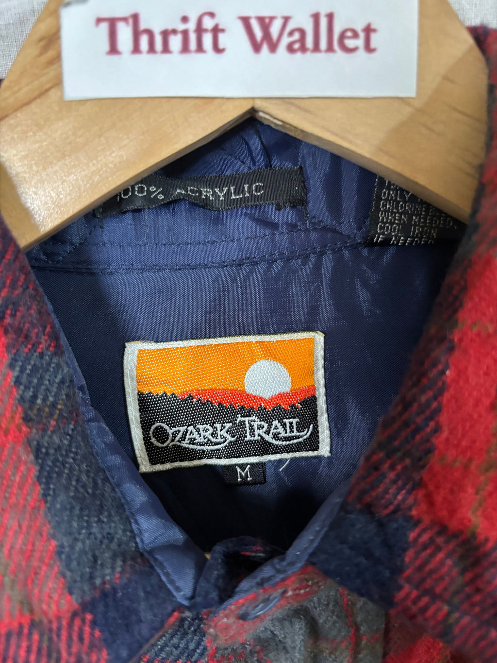 Flannel Shirt Vintage Streetwear Ozark Trail