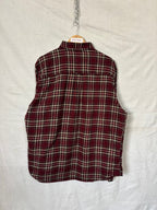 Flannel Shirt Vintage Streetwear Wool rice