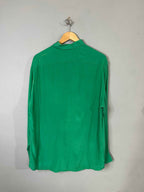 Full Sleeve Shirts Vintage Oversized Crepe de Chine