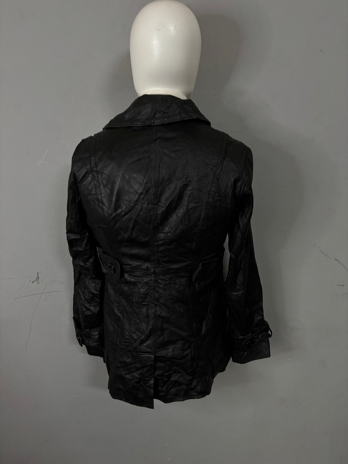 Leather Jackets Vintage Streetwear Oversized Armor Jeans