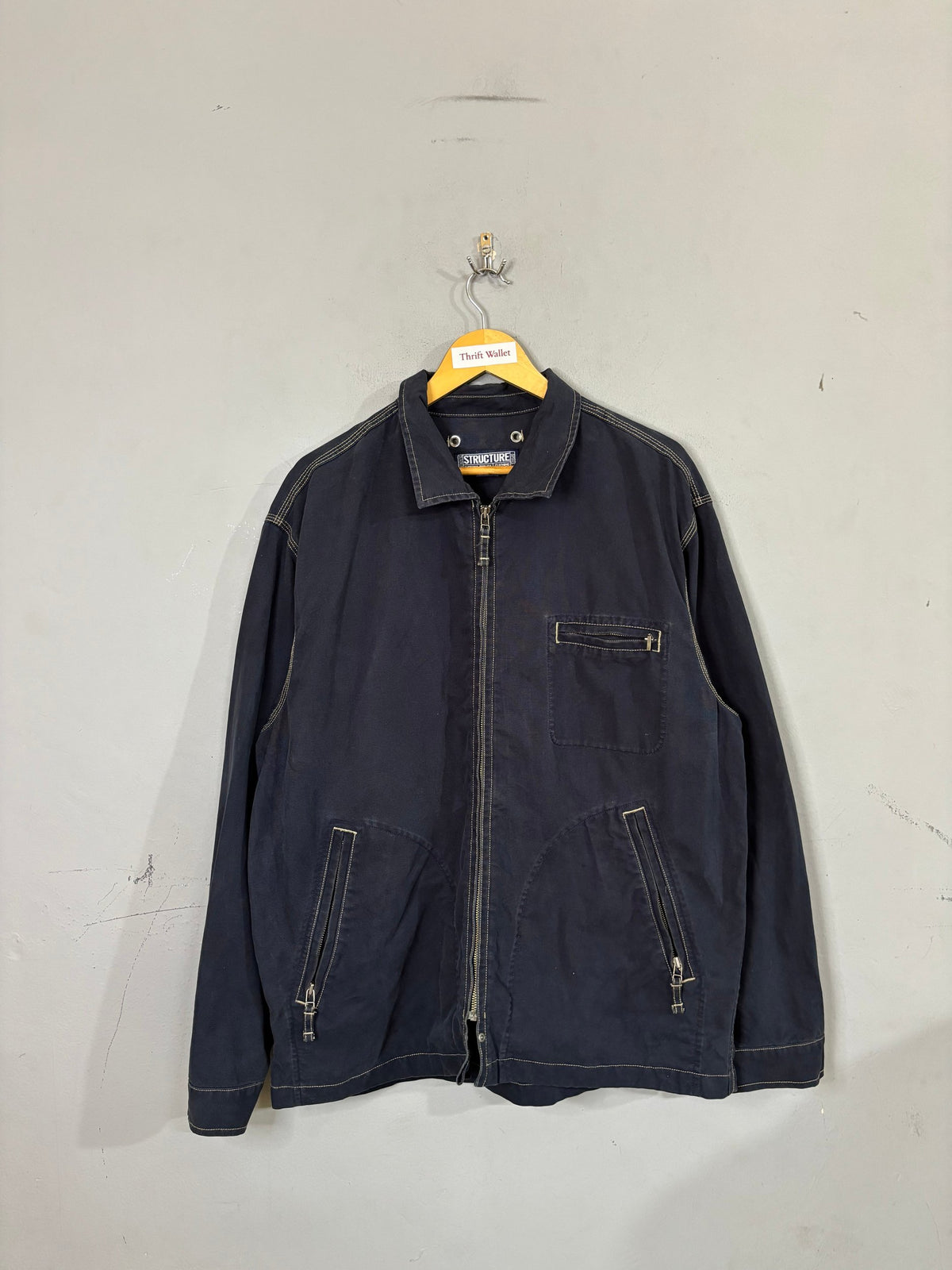 Jacket Oversized Streetwear Structure