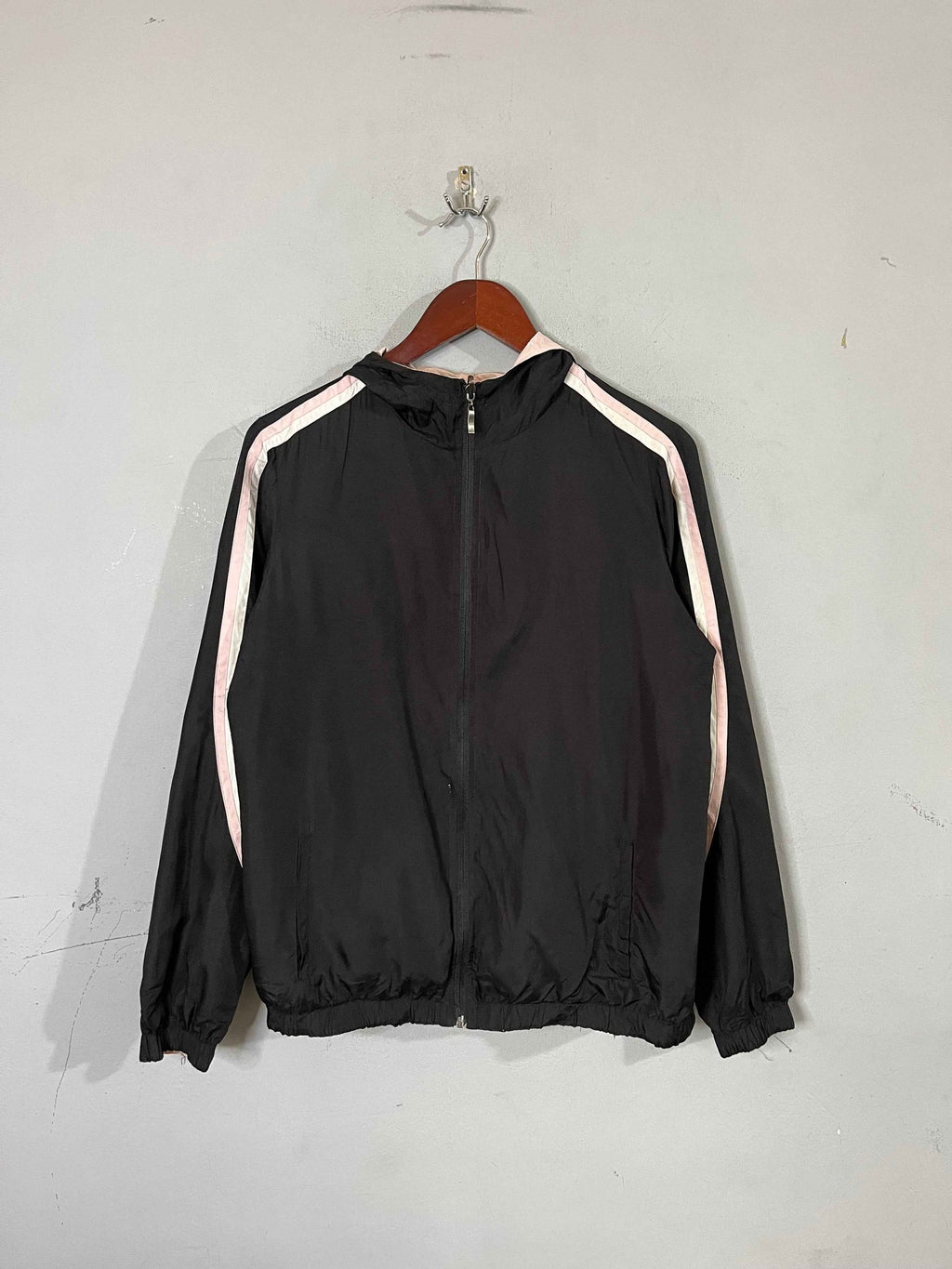 Windbreakers Vintage Streetwear Oversized Black