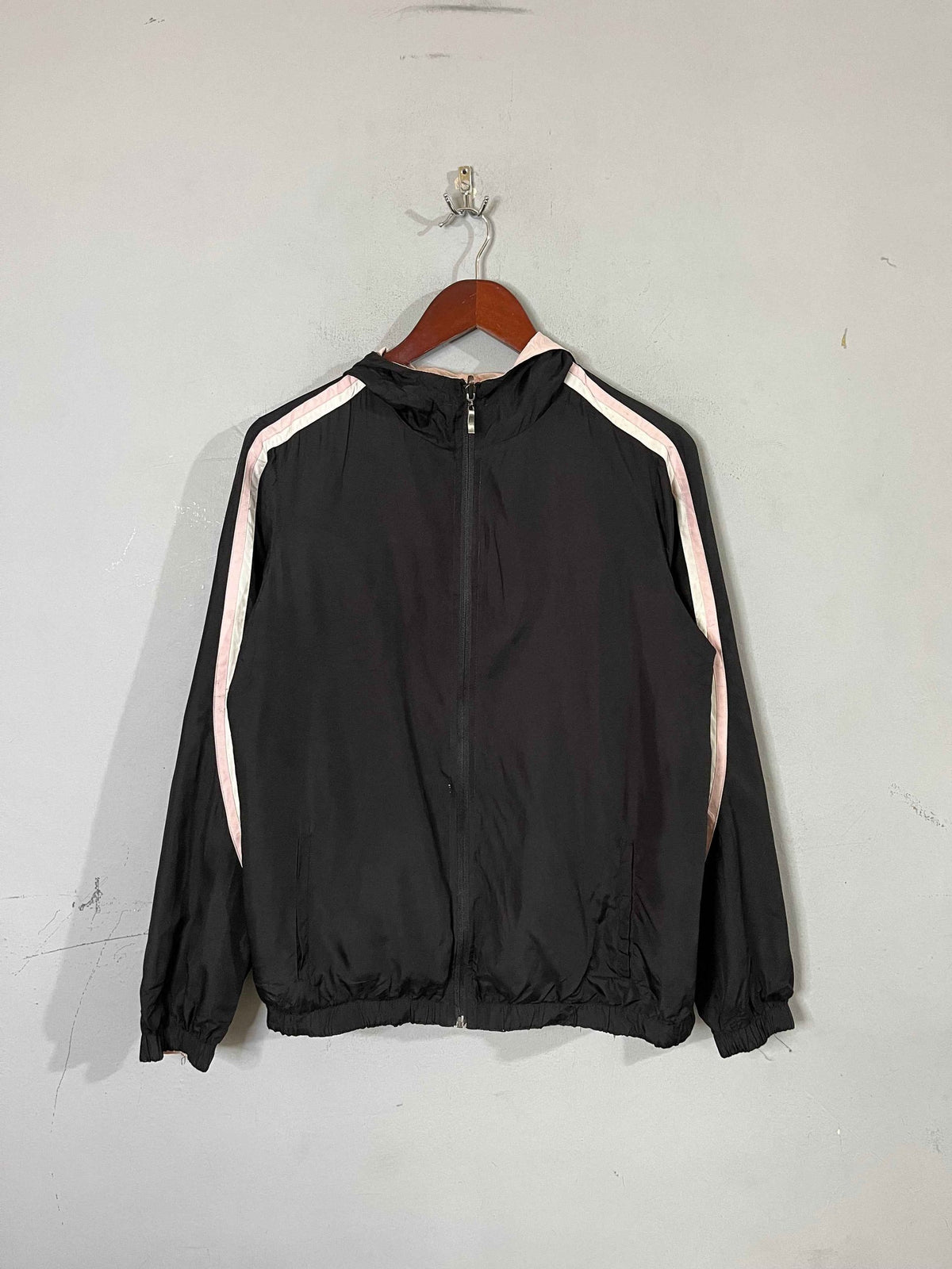 Windbreakers Vintage Streetwear Oversized Black