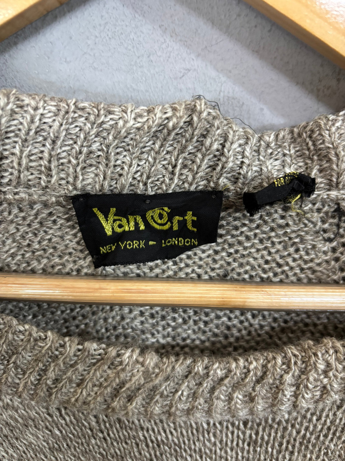 Cardigan Vintage Oversized - Van cort