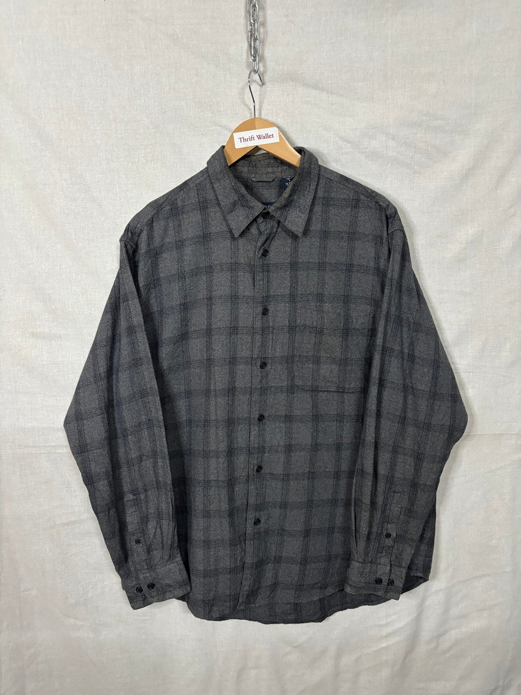 Flannel Shirt Vintage Streetwear IZOD