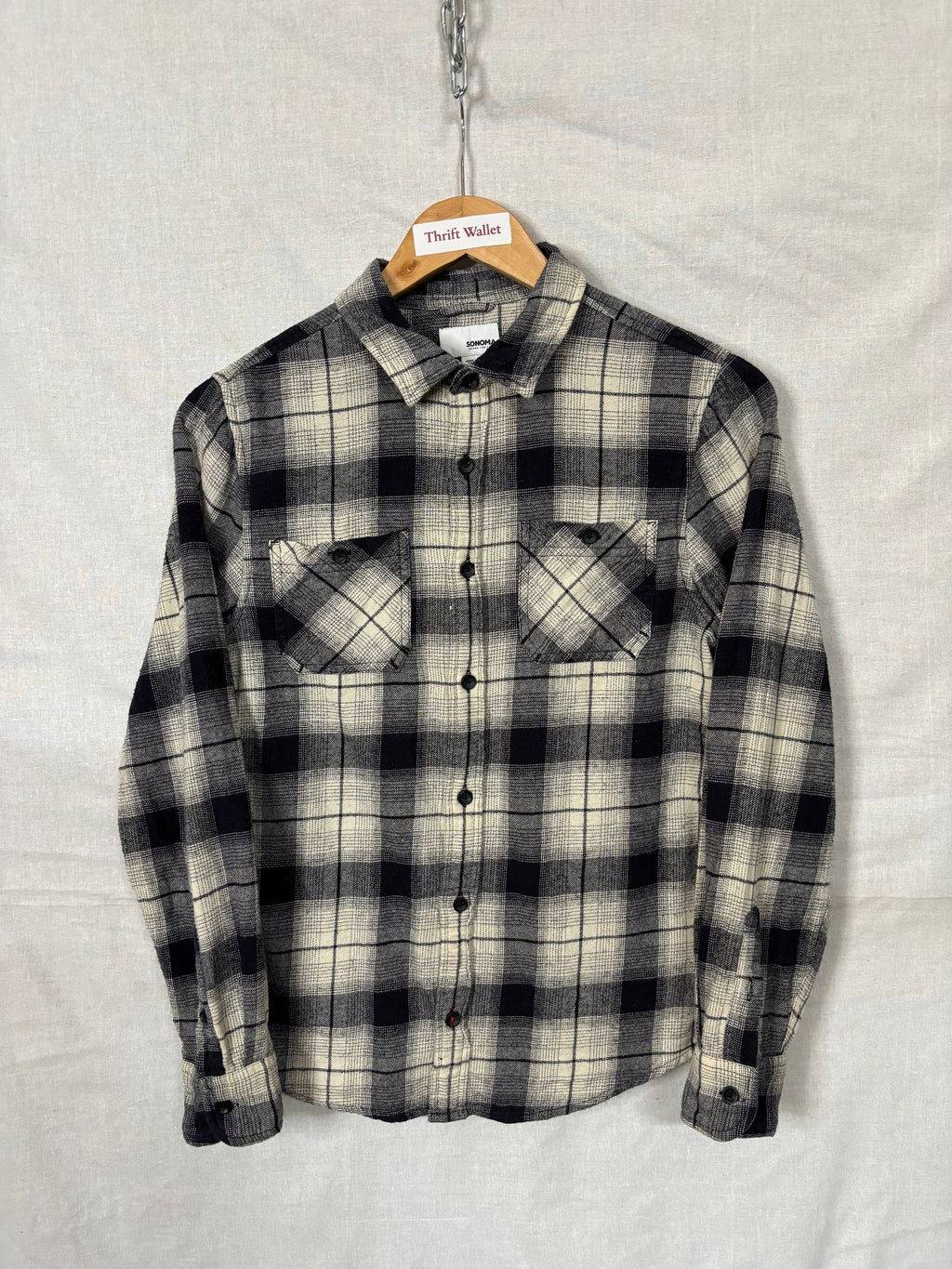 Flannel Shirt Vintage Streetwear Sonoma