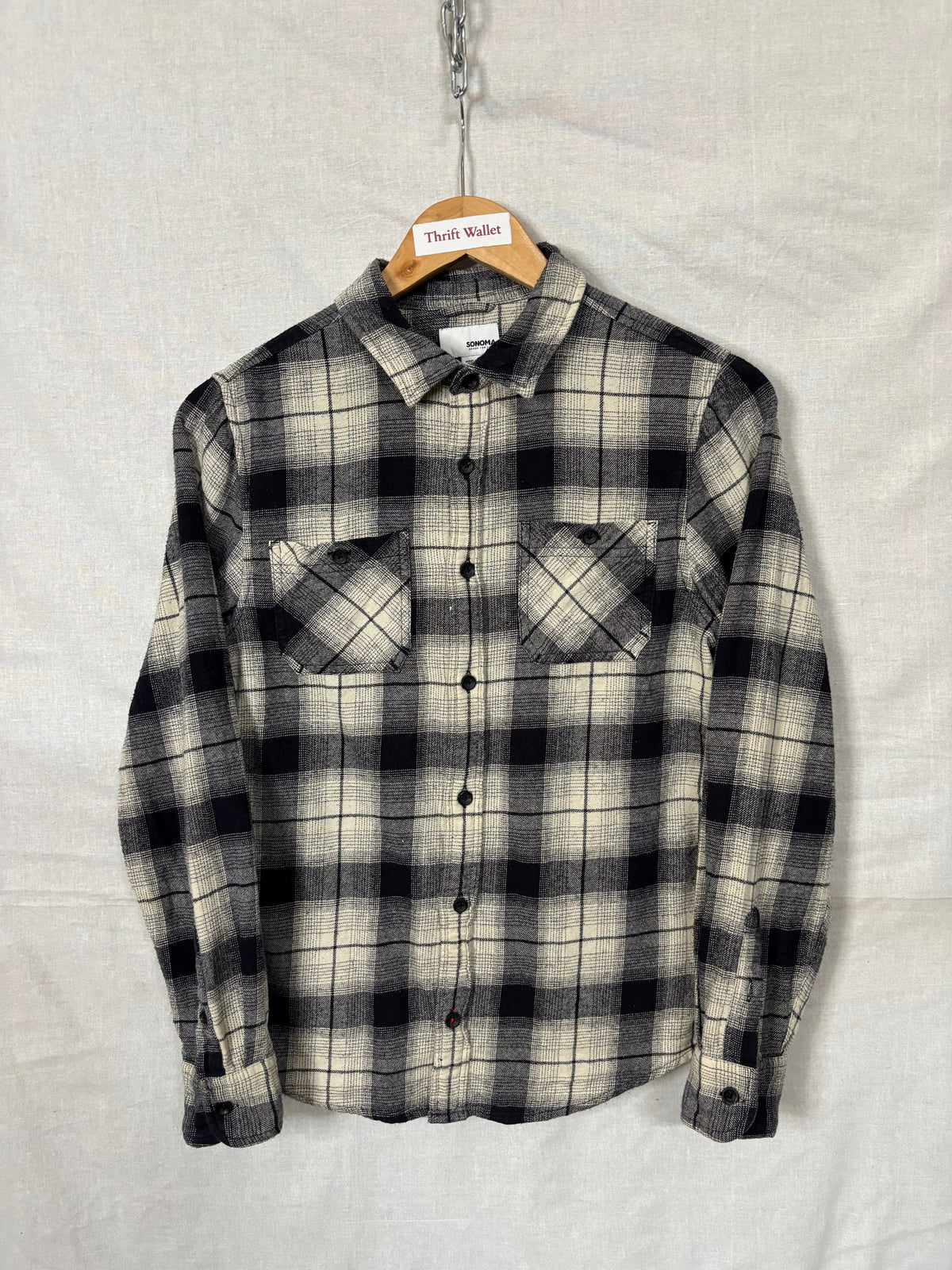 Flannel Shirt Vintage Streetwear Sonoma