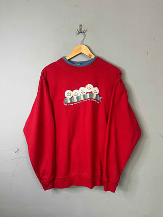 Sweatshirt Vintage Streetwear Oversized It’s Snow Wonder I Love My Grand Kids