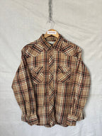 Flannel Shirt Vintage Streetwear Wrangler