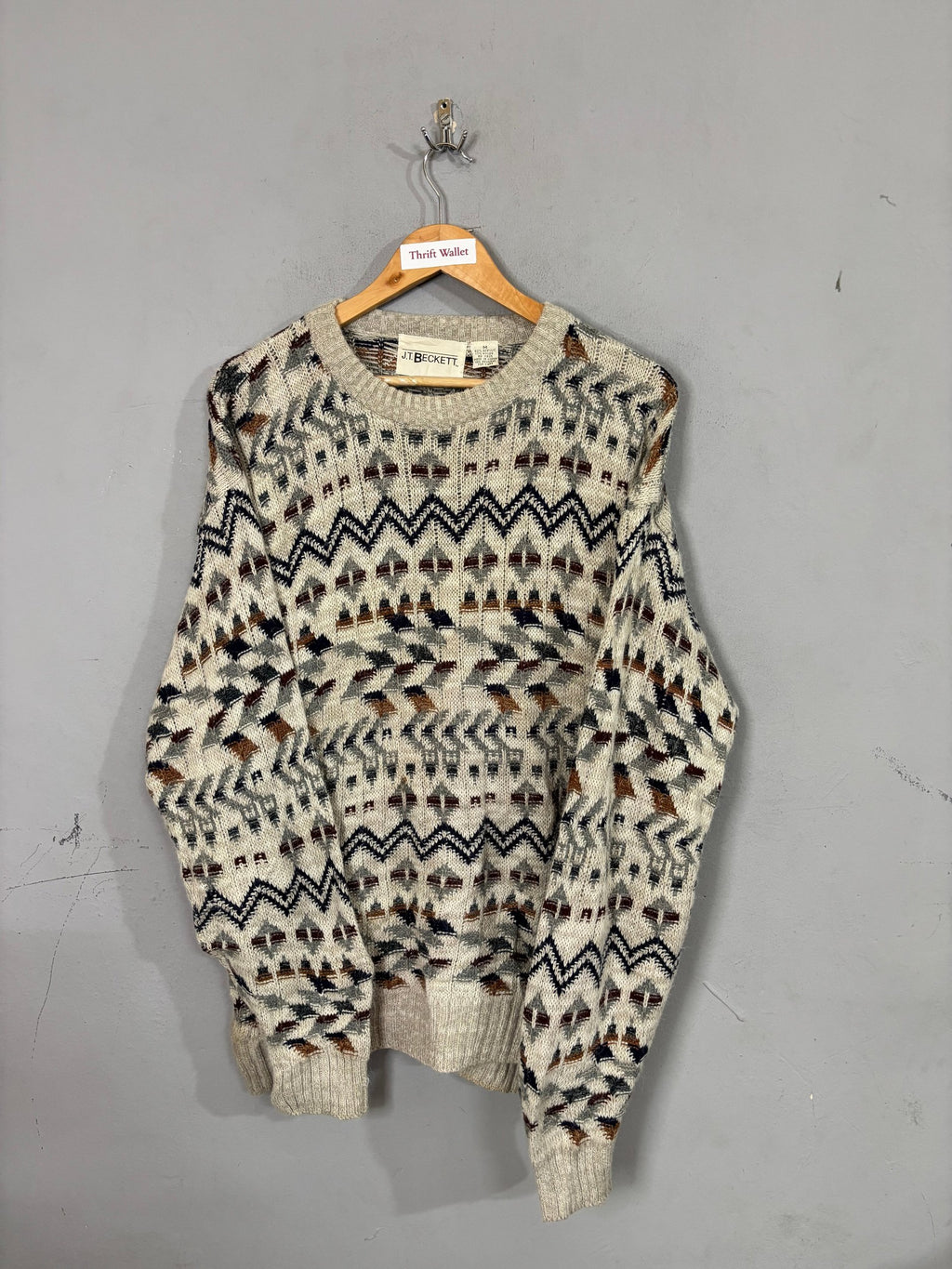 Cardigan Vintage Oversized - JT Beckett