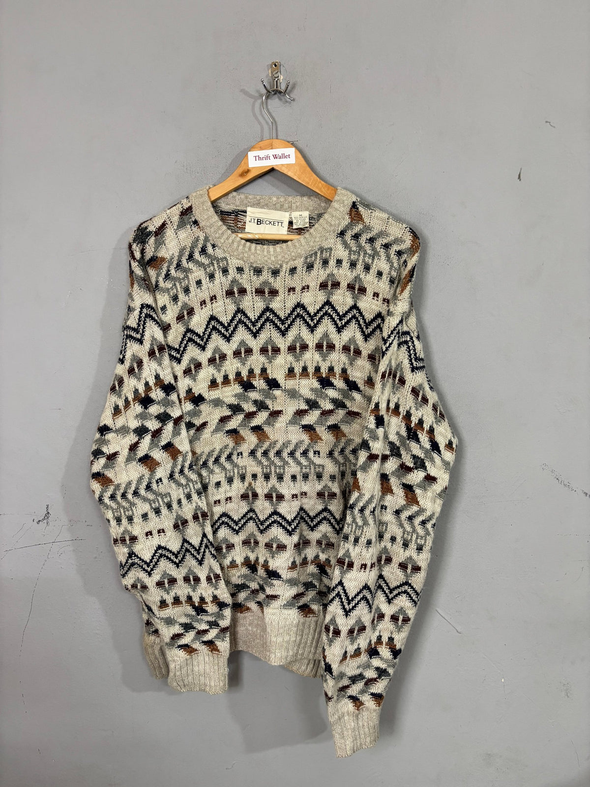Cardigan Vintage Oversized - JT Beckett