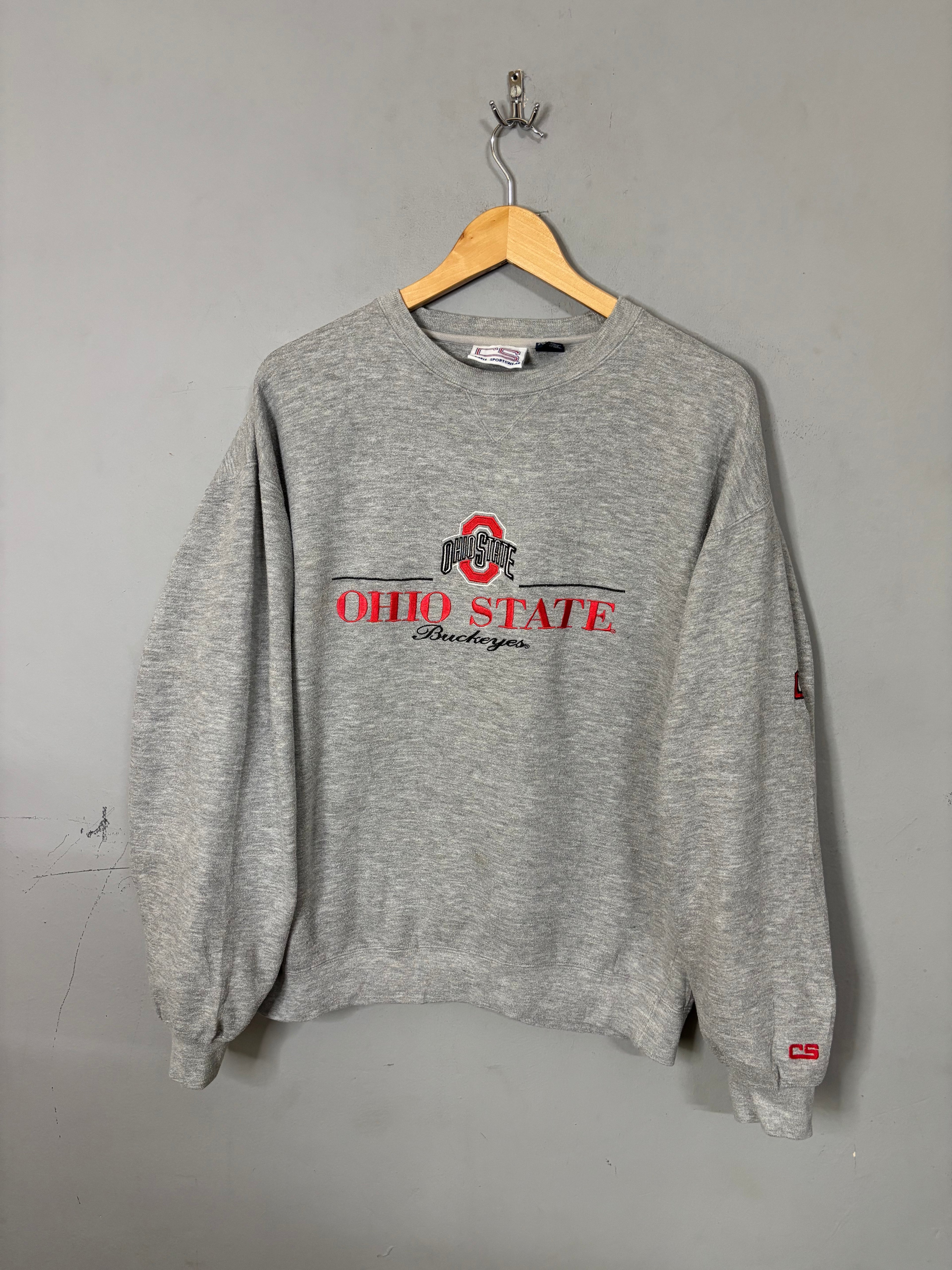 Sweatshirts Oversized Streetwear Ohio State Buckeys