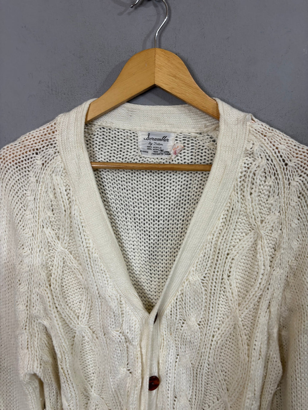 Cardigan Vintage Oversized - Serambler