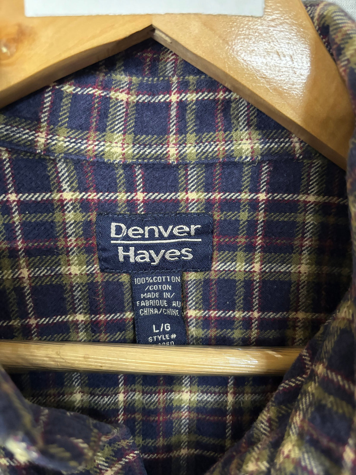 Flannel Shirt Vintage Streetwear Denver Hayes