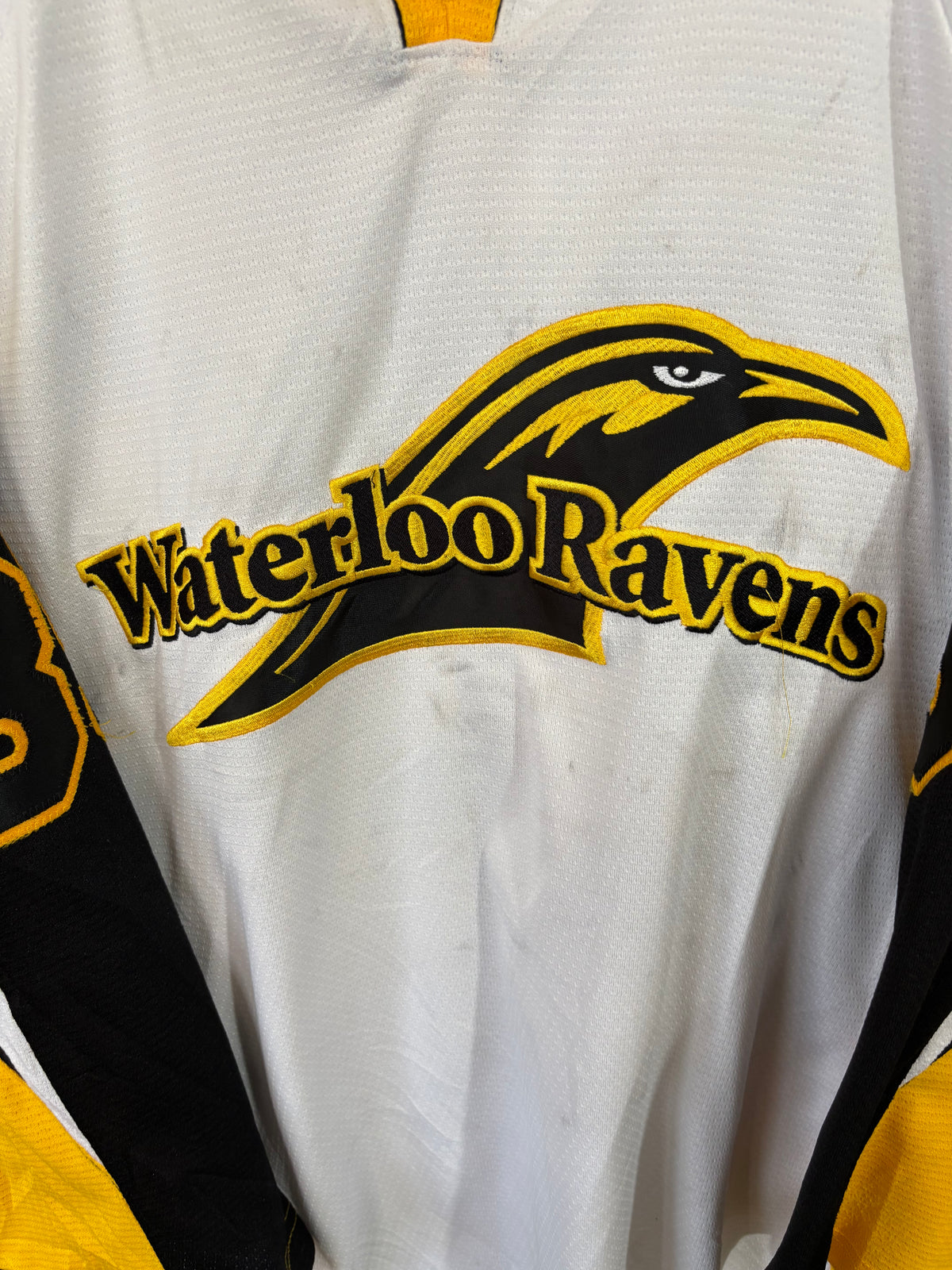 Ice Hockey Jerseys Vintage Streetwear Distressed - Waterloo Ravens