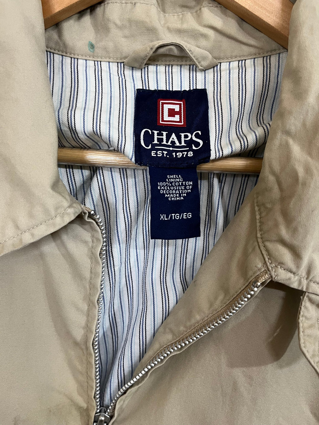 Jacket Vintage Streetwear Oversized Chaps