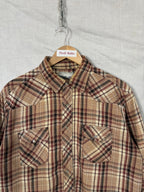 Flannel Shirt Vintage Streetwear Wrangler