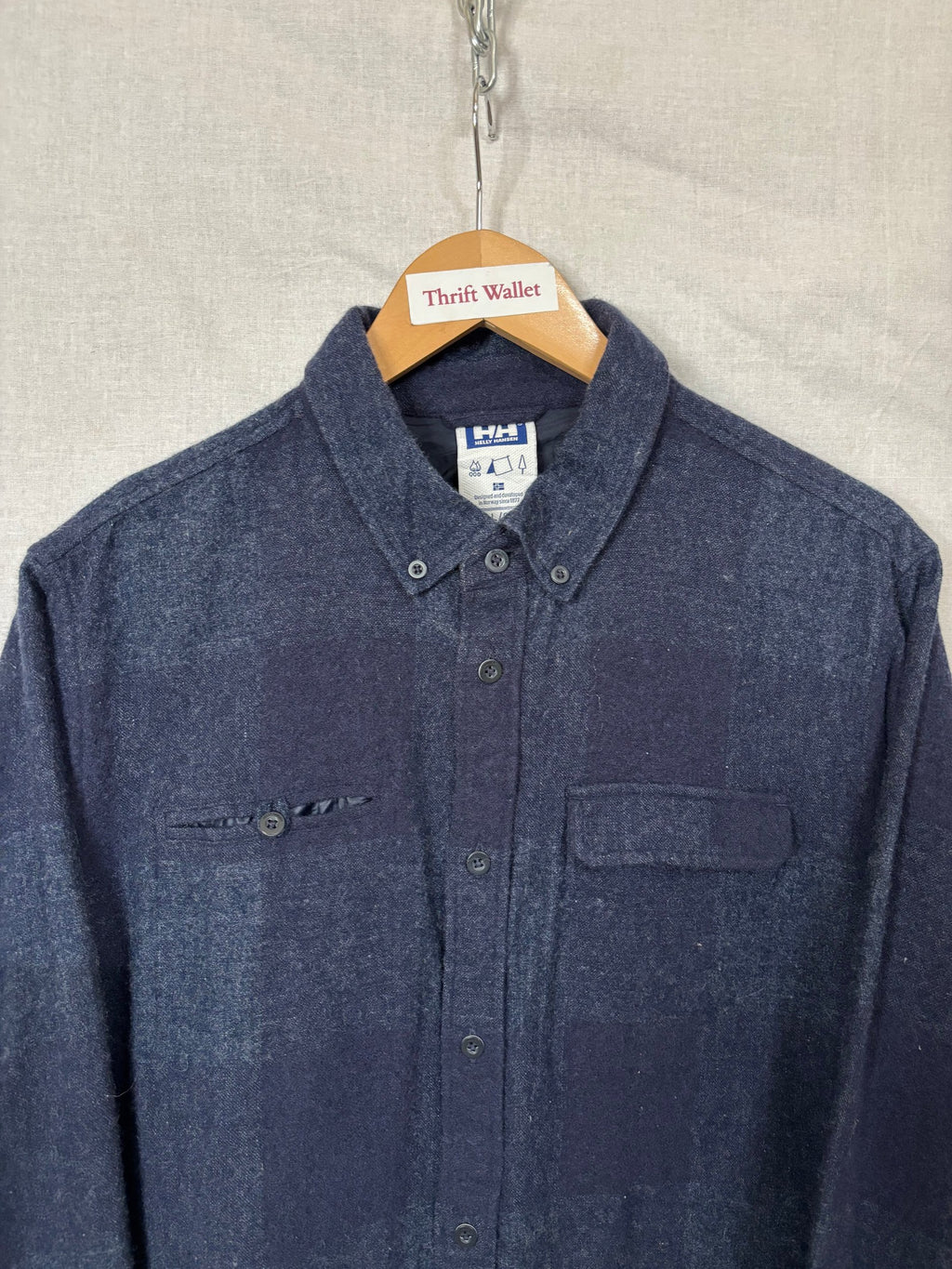 Flannel Shirt Vintage Streetwear Helly Hansen