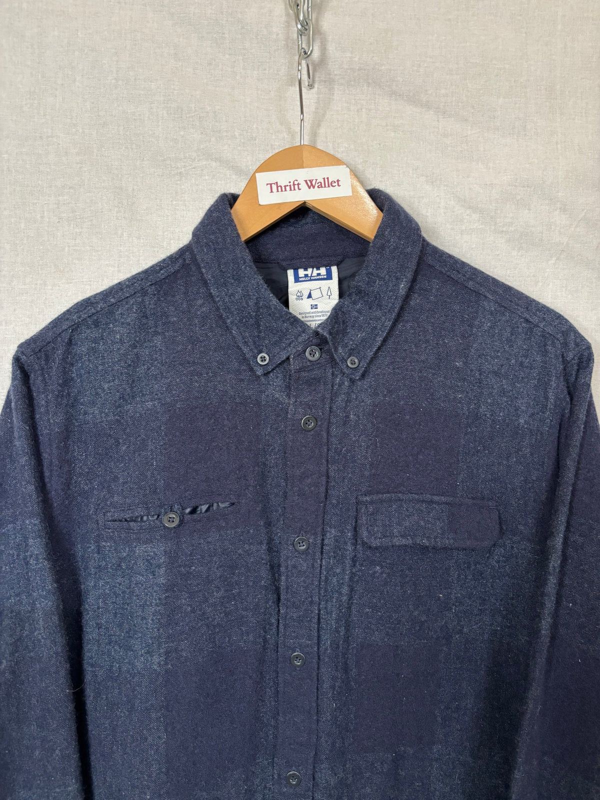 Flannel Shirt Vintage Streetwear Helly Hansen