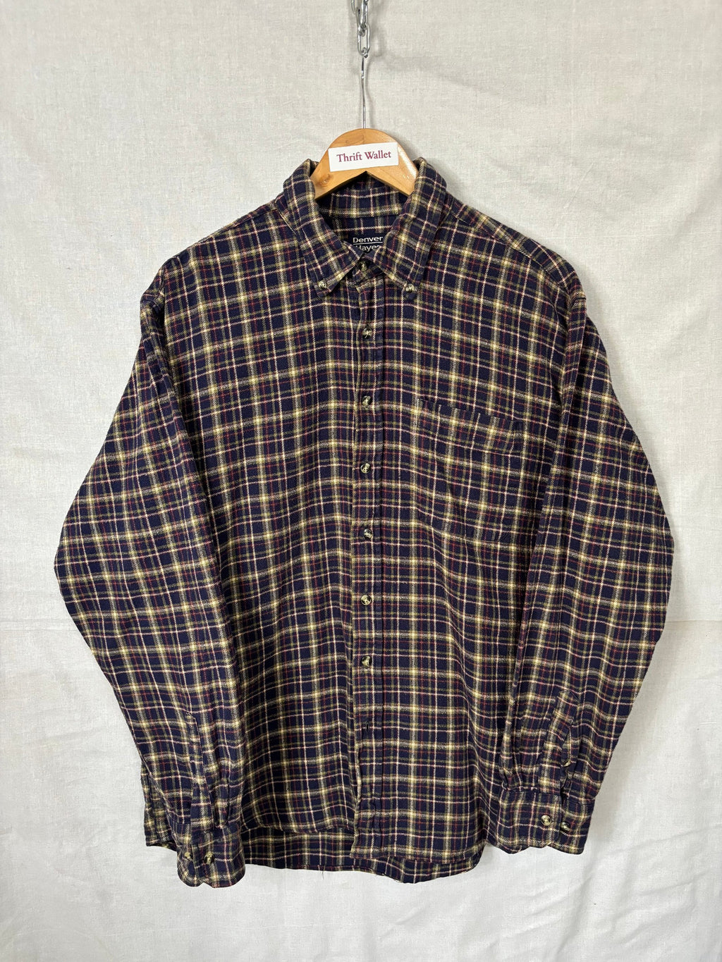 Flannel Shirt Vintage Streetwear Denver Hayes