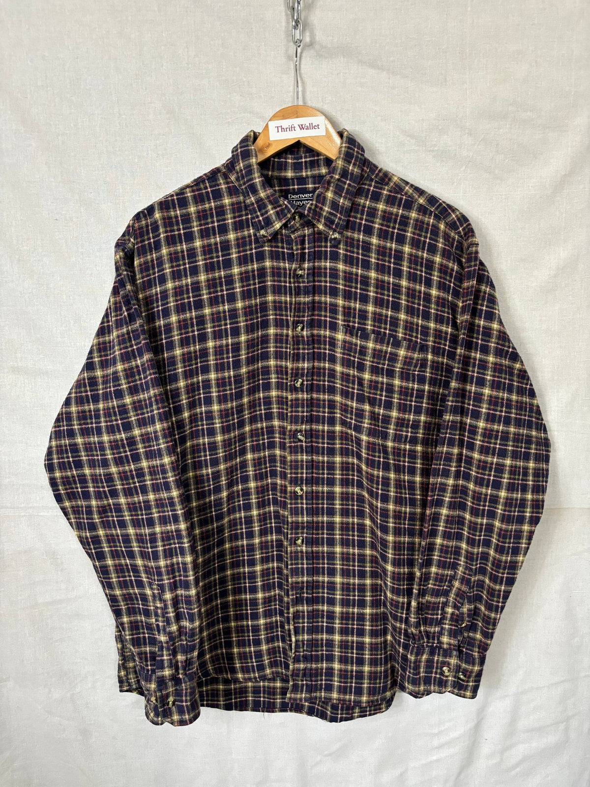 Flannel Shirt Vintage Streetwear Denver Hayes