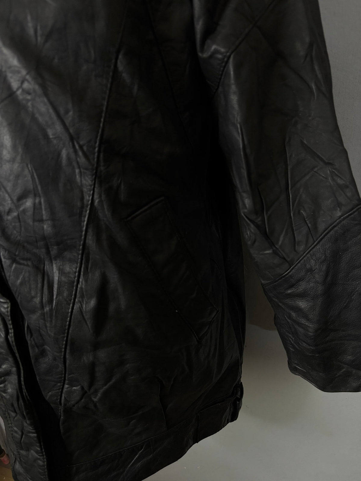 Leather Jackets Oversized Vintage Leather rash