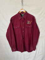 Flannel Shirt Vintage Streetwear Men Hommes