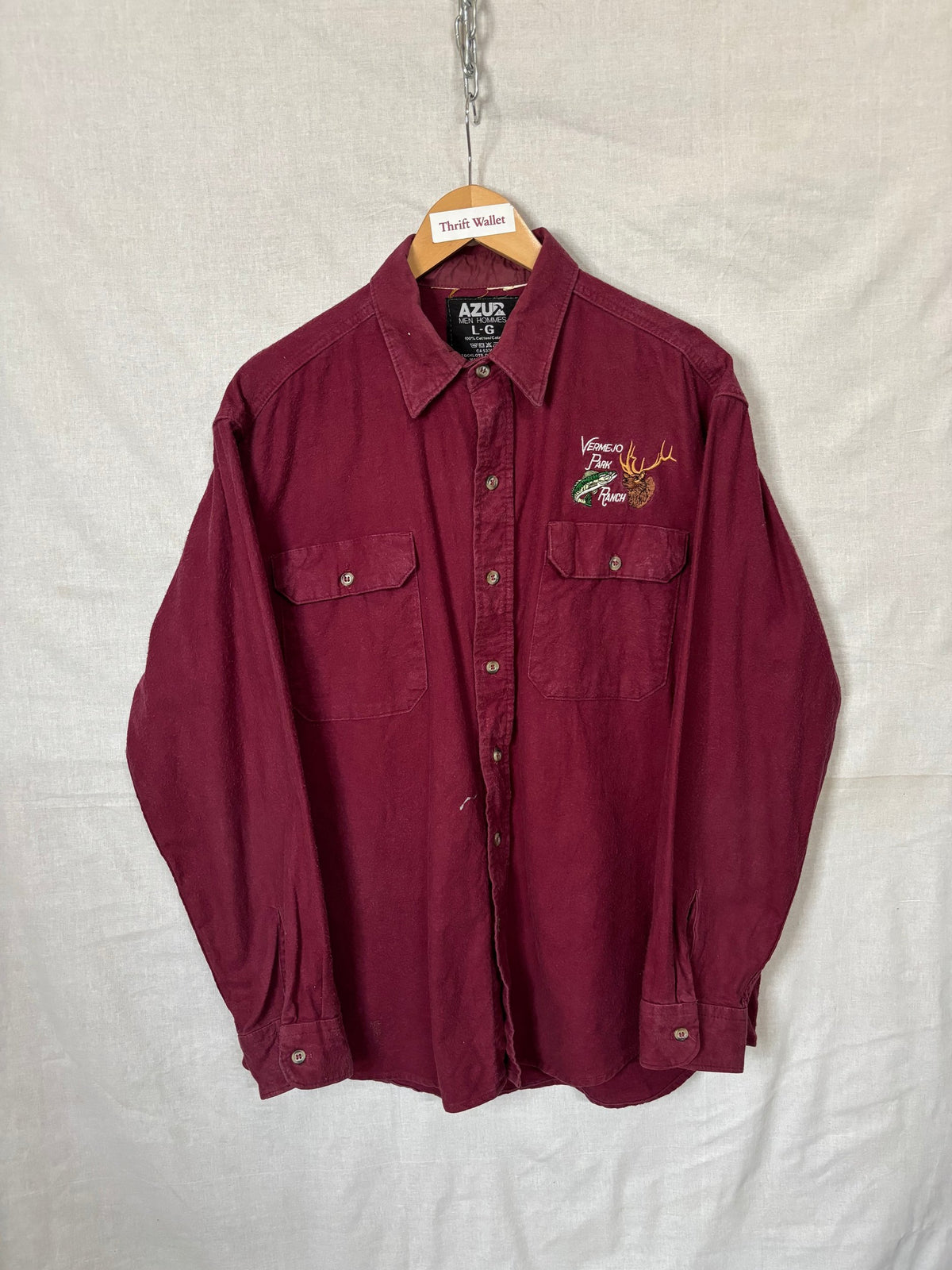 Flannel Shirt Vintage Streetwear Men Hommes