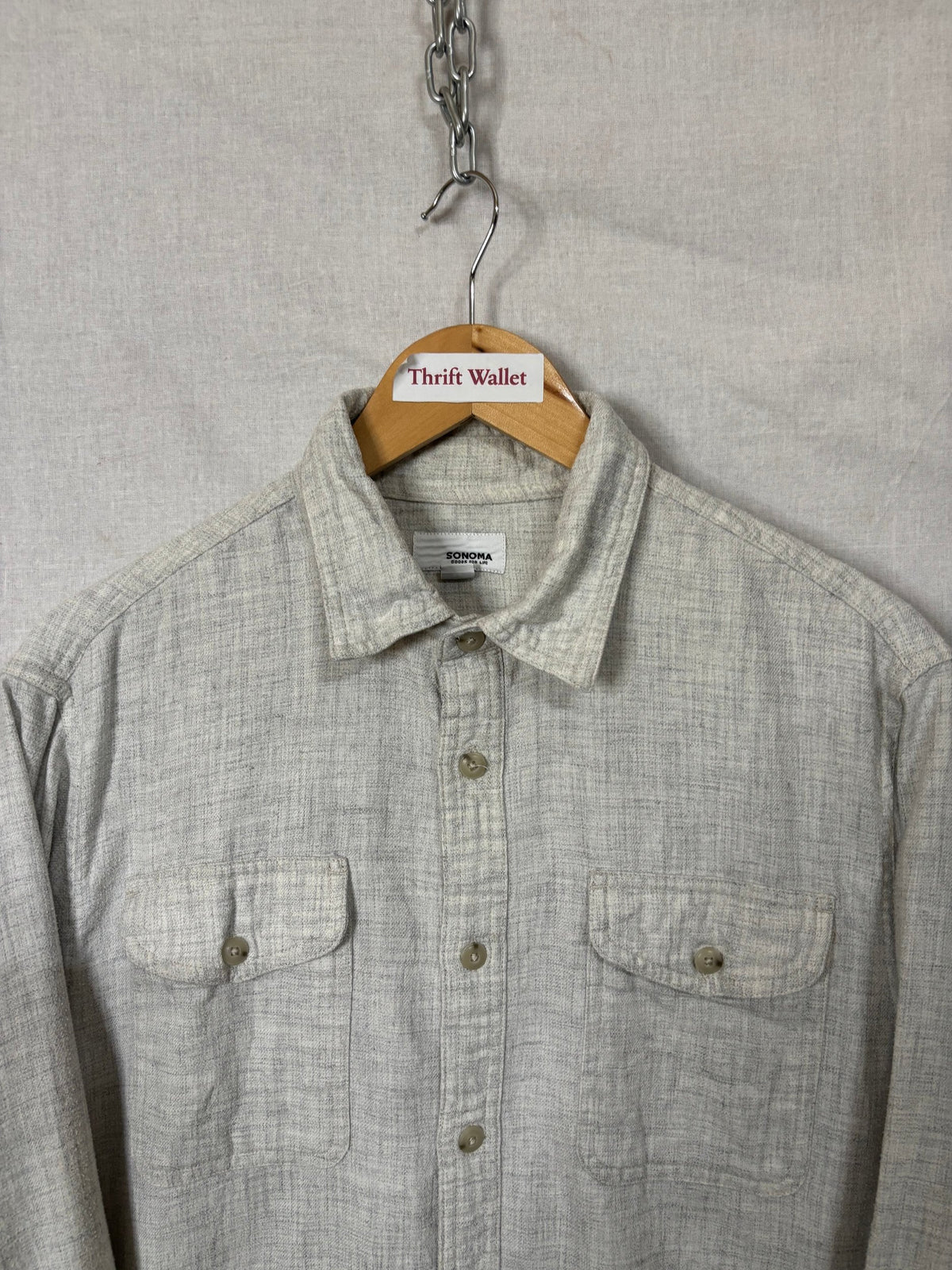 Flannel Shirt Vintage Streetwear Sonoma