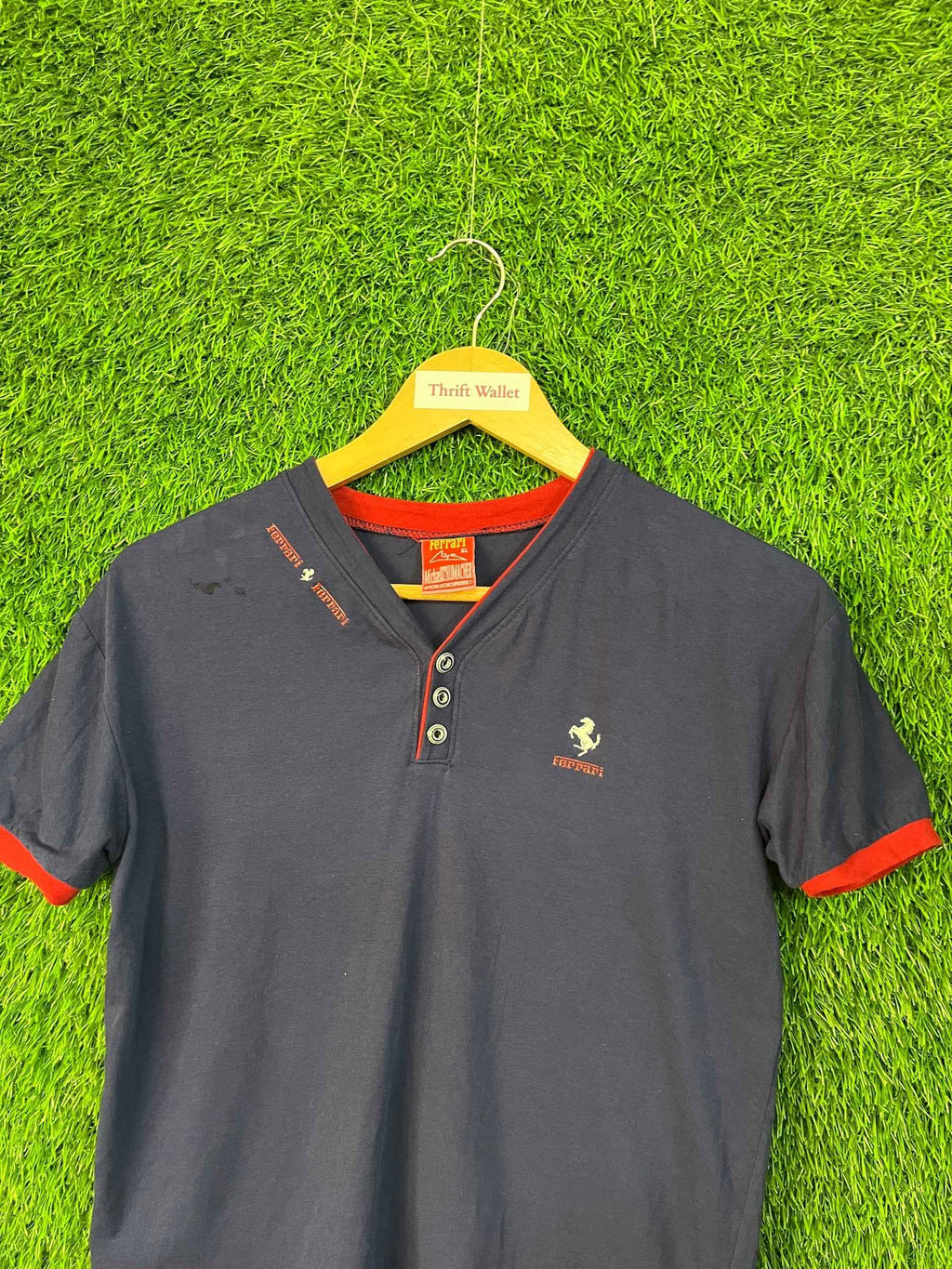 T shirt Vintage Streetwear Oversized - Ferrari