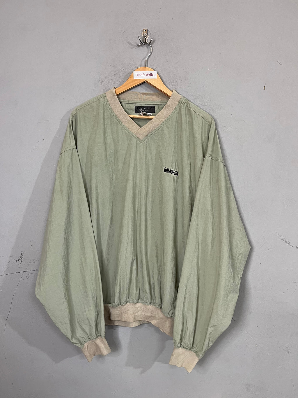 Windbreakers Vintage Streetwear Oversized Pages Tuttle