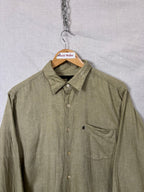 Flannel Shirt Vintage Streetwear Perry Ellis